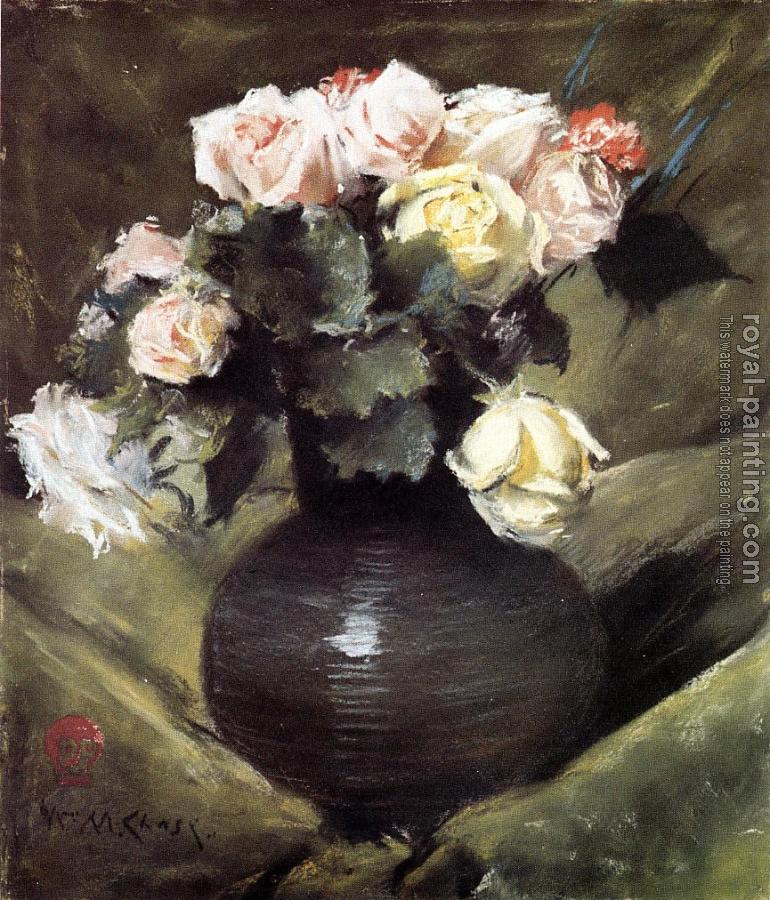 William Merritt Chase : Flowers aka Roses